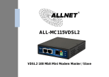 Allnet ALL-MC115VDSL User guide