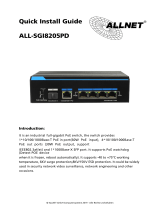Allnet ALL-SGI8205PD Quick start guide