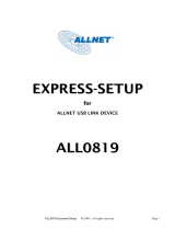 Allnet ALL0819 Quick setup guide