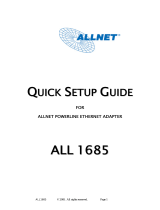 Allnet ALL 1685 Quick start guide