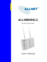 Allnet ALL500VDSL2 User manual