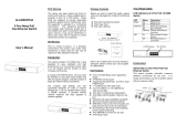 LILIN PMH-POE08130WAT User manual