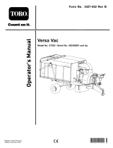 Toro Versa Vac User manual