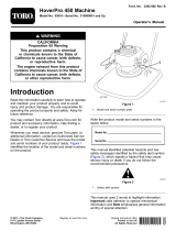 Toro HoverPro Series – 40 to 53 cm Cutting Width User manual
