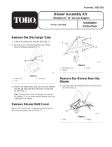 Toro Blower Assembly, 44" Vac/Baggers Installation guide