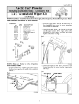 Toro KIT-LXC WINDSHIELD WIPER User manual