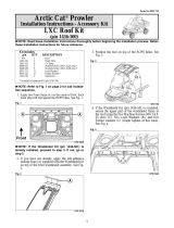 Toro KIT-LXC ROOF/HEADLINER User manual