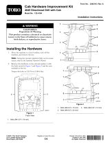 Toro Cab Hardware Improvement Kit, 4045 Directional Drill Installation guide