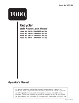 Toro Recycler Mower, R-21S1B User manual