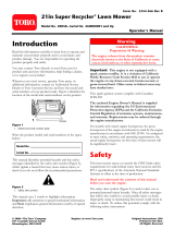 Toro Super Recycler Lawn Mower User manual