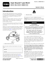 Toro Super Recycler Lawn Mower User manual