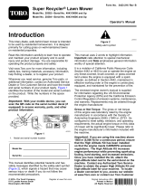 Toro Super Recycler Lawn Mower User manual