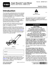 Toro Super Recycler Lawn Mower User manual