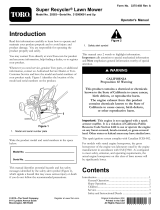 Toro Super Recycler Lawn Mower User manual