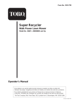 Toro Super Recycler Mower, SR-21OSBB User manual