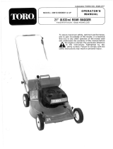 Toro Lawnmower User manual
