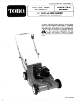 Toro Lawnmower User manual