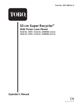 Toro 53cm Super Recycler Lawnmower User manual