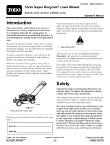 Toro 53cm Super Recycler Lawn Mower User manual