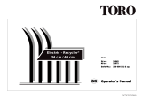 Toro 34cm Electric Recycler Mower, UK User manual