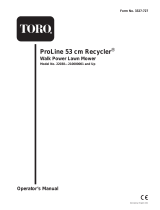Toro 53cm Lawnmower User manual