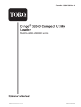 Toro Dingo 320-D Compact Utility Loader User manual