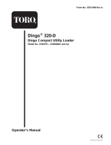 Toro Dingo 320-D Compact Utility Loader User manual