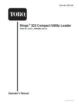 Toro Dingo 323 Compact Utility Loader User manual