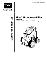 Toro Dingo 220 Compact Utility Loader User manual