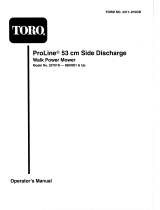 Toro Lawnmower User manual