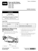 Toro Dirt Stakes, 2024 Directional Drill Installation guide