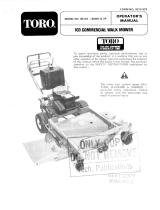 Toro Mid-Size Proline Gear Traction Unit, 12 hp User manual