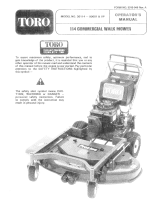 Toro Mid-Size Proline Gear Traction Unit, 14 hp User manual