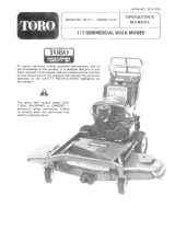 Toro Mid-Size Proline Gear Traction Unit, 16 hp User manual