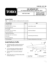 Toro CE Kit, Model 30137 Installation guide