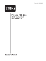 Toro Mid-Size Proline Gear Traction Unit, 15 hp User manual