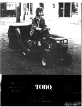 Toro 210-5 Tractor User manual
