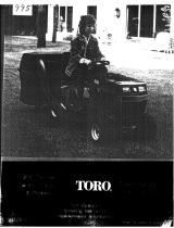 Toro 212-5 Tractor User manual