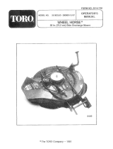Toro 30" Side Discharge Mower User manual