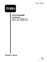 Toro CCR Powerlite 38173 User manual