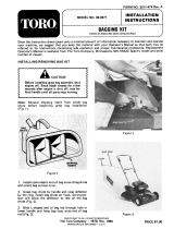 Toro Bagging Kit, Standard Side Discharge Installation guide