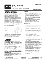 Toro CCR 2450 GTS User manual
