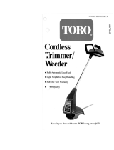 Toro CL 700 Trimmer User manual