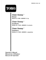 Toro 300 Clean Sweep User manual
