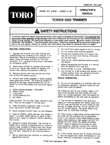 Toro TC 5000 Gas Trimmer User manual