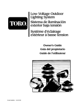 Toro Light Kit (10 Tier Path and 80 Watt Power Pack) User manual