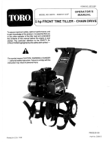 Toro 26" Tiller User manual