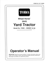 Toro 264-6 Yard Tractor User manual