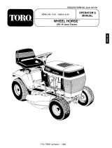 Toro 246-H Yard Tractor User manual