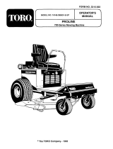 Toro 724-Z Tractor User manual